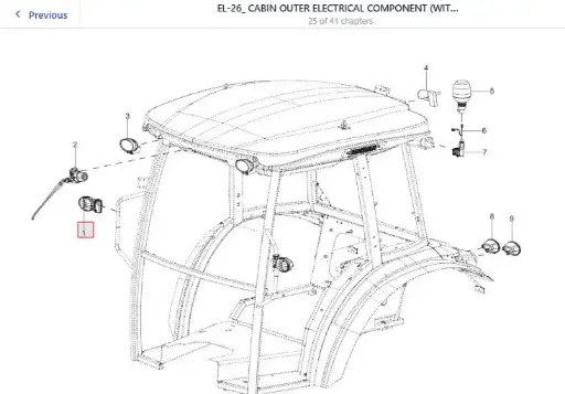 [300597886A] FRONT LAMP ASSY
